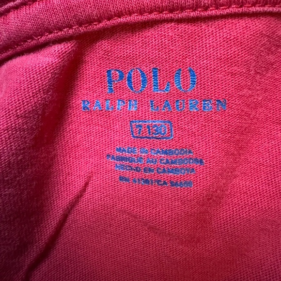 Polo by Ralph Lauren Toddler Boy Red Polo Bear Tee - Picture 4 of 6